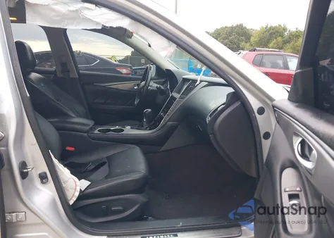 2014 Infiniti Q50 Premium из США, поврежденный, VIN JN1BV7AP8EM677511